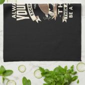 Always Be Yourself Except When You Can Be a Turtle Theedoek (Gevouwen)