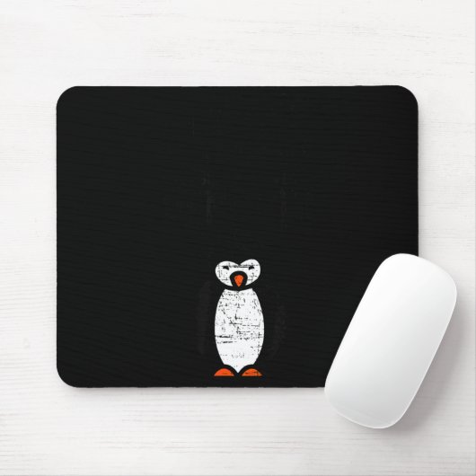 Always Be Yourself Funny Penguin Quote Design  Muismat (Met muis)