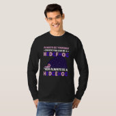 Always be Yourself unless you can be a Hedgehog  8 T-shirt (Voorkant volledig)