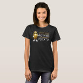 Always Be Yourself Unless You Can Be A Potato Cute T-shirt (Voorkant volledig)
