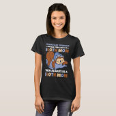 Always be yourself unless you can be a Sloth Mom t T-shirt (Voorkant volledig)
