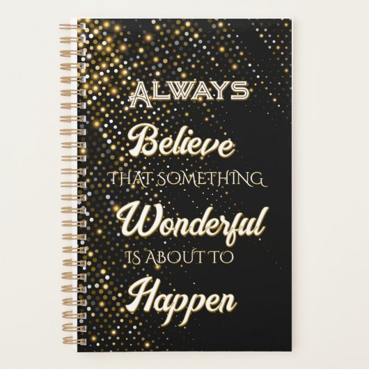 Always believe planner (Voorkant)