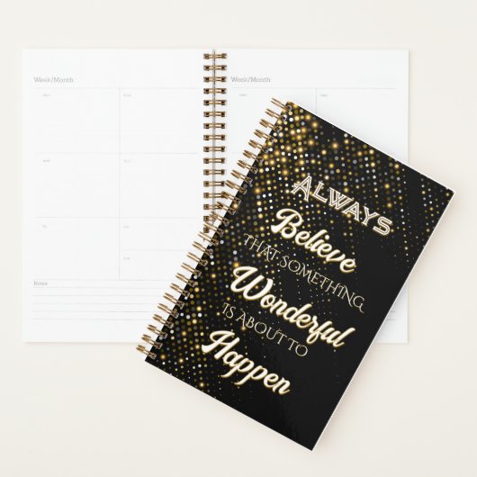 Always believe planner (Display)