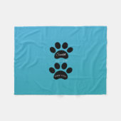 Always By My Side Fleece Deken (Voorkant (Horizontaal))