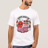 Always down for Ajvar T-shirt (Voorkant)