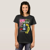 Always DREAM Modern - Artistiek collage T-shirt (Voorkant volledig)