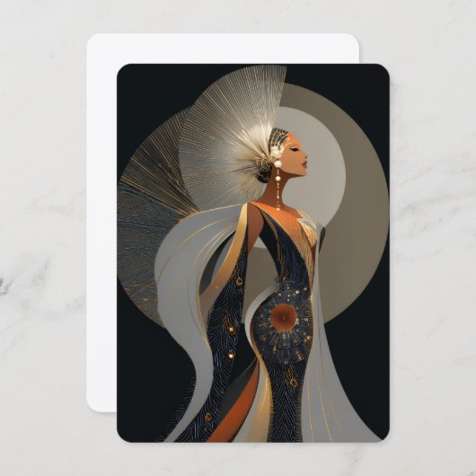 ALWAYS ELEGANT #10 FEESTDAGENKAART (Voorkant / Achterkant)