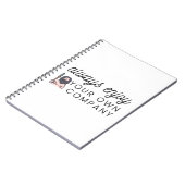 Always enjoy your own company notitieboek (Linkerzijde)