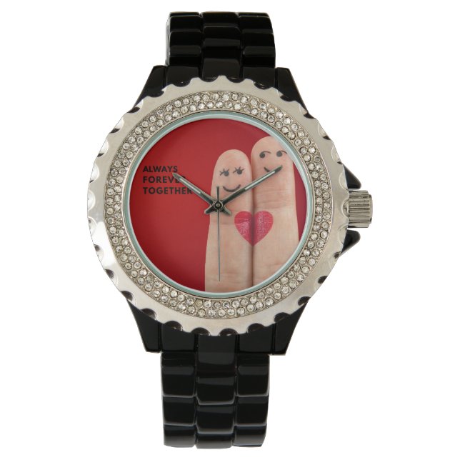 always forever together horloge (Voorkant)