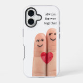 Always Forever Together iPhone 16 Hoesje (Achterkant)