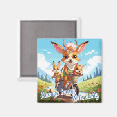 Always funny with aunty magneet (Voorkant / Achterkant)