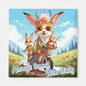 Always funny with aunty magneet (Voorkant)