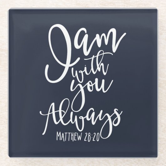 Always Glazen Onderzetter (Voorkant)