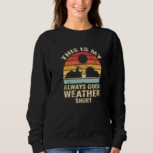 always good weather Meteorology weathercaster Mete Trui (Voorkant)
