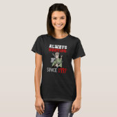 Always hunting since 1992 t-shirt (Voorkant volledig)