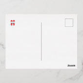 always in love foil invitation postcard folie uitnodiging briefkaart (Achterkant)