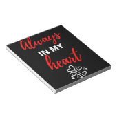 Always In My Heart Notitieblok (Schuin)