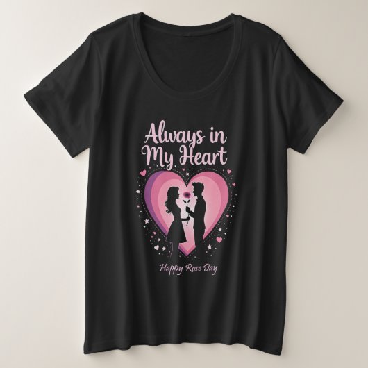 Always in My Heart T-shirt voor vrouwen - Sweet an (Design voorkant)