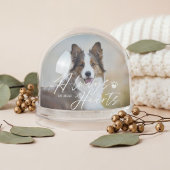 Always In Our Hearts Pet Photo Memorial Keepsake Sneeuwbol