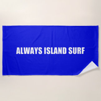 ALWAYS ISLAND SURF/ビーチタオル STRANDLAKEN