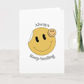 Always Keep Smiling CardFolded Program Programma