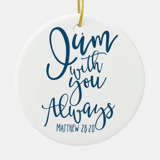 Always Keramisch Ornament (Voorkant)