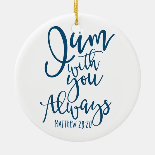 Always Keramisch Ornament (Achterkant)