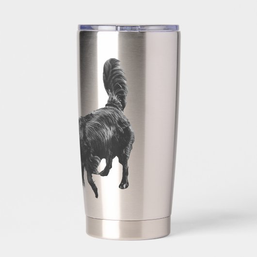 Always Ready To Play Geïsoleerde Drinkbeker (Achterkant)