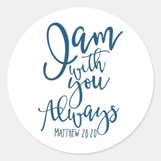 Always Ronde Sticker (Voorkant)