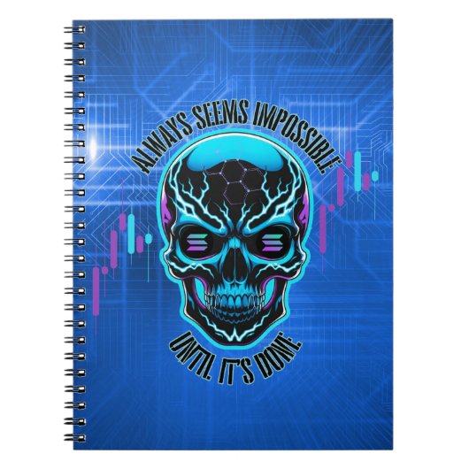 Always Seems | Solana | Motivation Notitieboek (Voorkant)