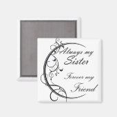 Always Sister / Hermanas y amigas para siempre Magneet (Voorkant / Achterkant)