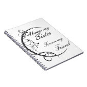 Always Sister / Hermanas y amigas para siempre Notitieboek (Rechterzijde)