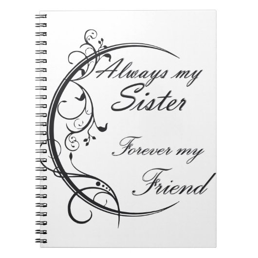 Always Sister / Hermanas y amigas para siempre Notitieboek (Voorkant)