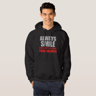 Always Smile Hoodie | Streetwear Stijl