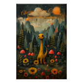 Always Stay Curious - Póster Inspirador para Niños Perfect Poster (Voorkant)