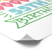 Always stay young happy 55th birthday quote poster (Hoek)