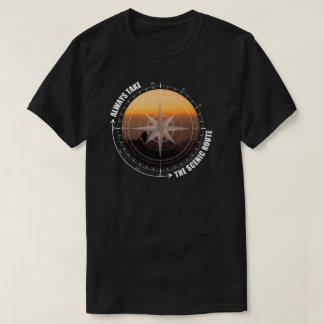 Always Take The Scenic Route Hiking Lovers T-shirt