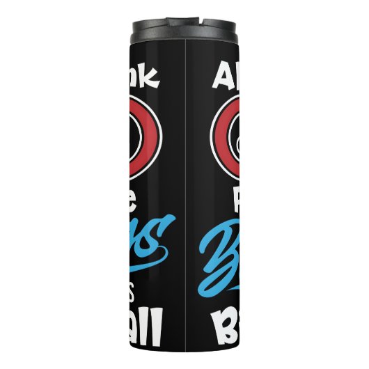 Always Thank God For Blessings Thermosbeker (Achterkant)