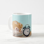 Always Time for Coffee Mug - The Purrfect Gift  Koffiemok (Voorkant links)