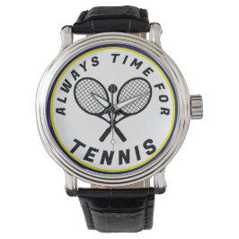 Always Time for Tennis Horloge