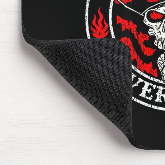 Always Tired Never Broke Skull (on Back)  Muismat (Hoek)