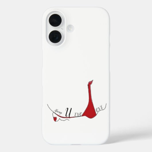 Always U Love - Valentijn Special Case-Mate iPhone Case (Achterkant)