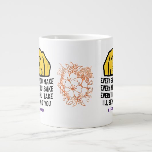 Always Watching Mug – Dog Snack Patrol Duty Grote Koffiekop (Voorkant)