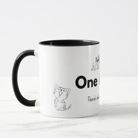 Alweer één kattenmok | Cute kat cadeau Mok (Links)