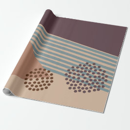 Alweer een midden-eeuws modern Abstract Cadeaupapier