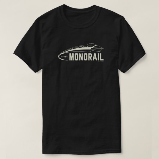 Alweg Monorail - Vintage T-shirt (Design voorkant)