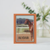 Alydar Belmont Stakes Post Parade 1978 Briefkaart (Staand voorkant)