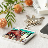 Alydar Thoroughbred 1979 Sleutelhanger (Zijkant)