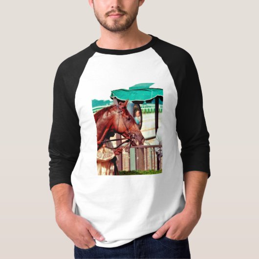 Alydar Thoroughbred 1979 T-shirt (Voorkant)
