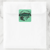 Alyeska Alaska groene ski logo stickers (Tas)